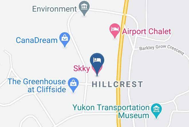 Whitehorse - Skky Hotel Maps