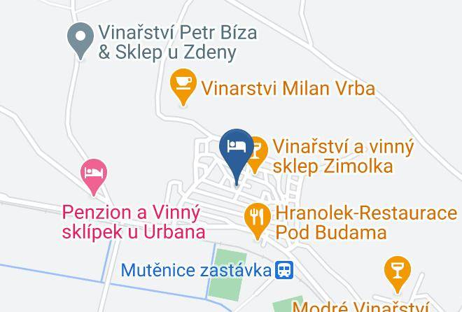 Hodonin - Sklipek S Ubytovanim U Zimolku P3 Maps