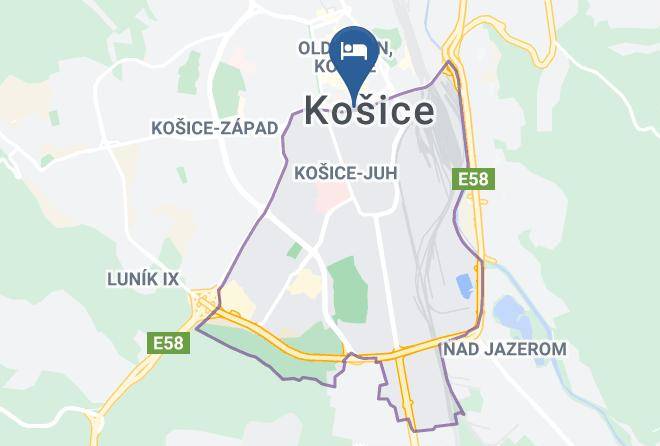 Kosice - Skoliace Stredisko Ives Maps