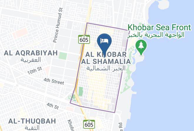Al Khobar - Skoot Hotel Maps