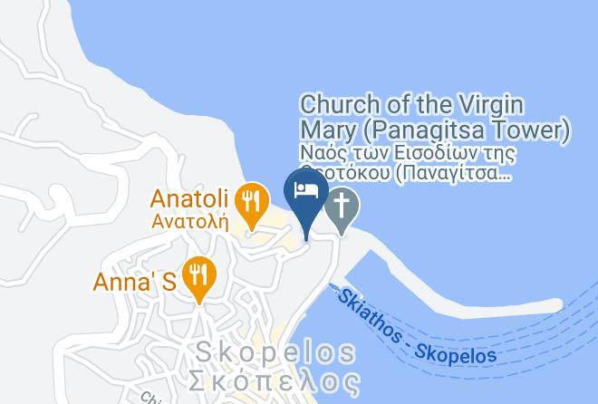 Sporades - Skopelos Rania Studios Maps