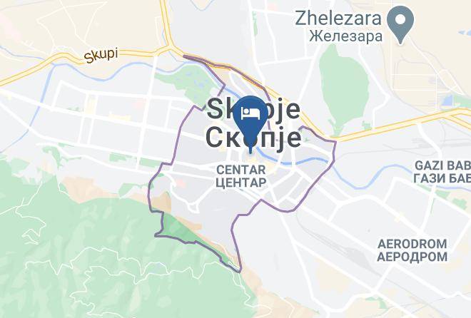Skopje - Skopje Marriott Hotel Maps