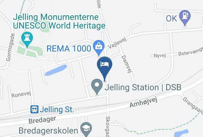 Jelling - Skovlyst Bed And Breakfast Maps