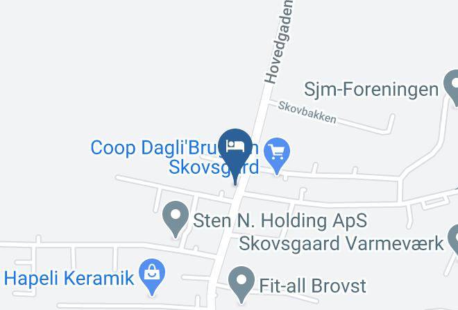 Brovst - Skovsgard Hotel Maps