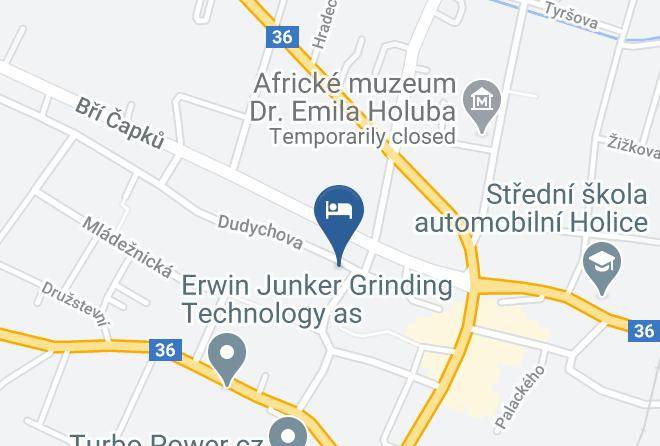 Holice - Skrblikuv Penzion Maps