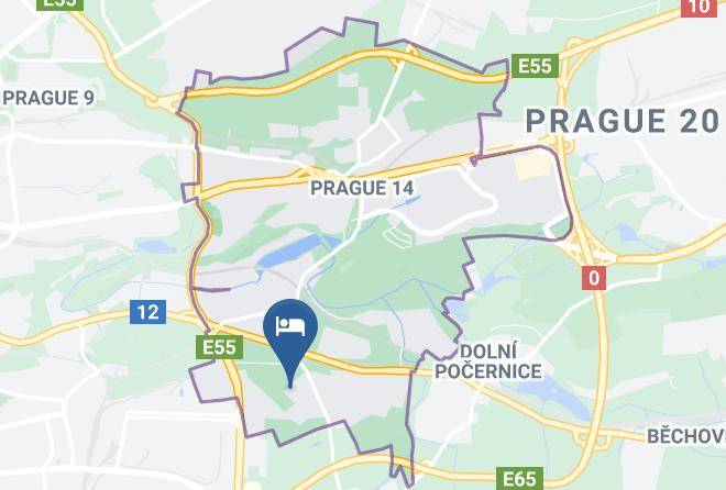 Prague - Skv Ubytovna Maps