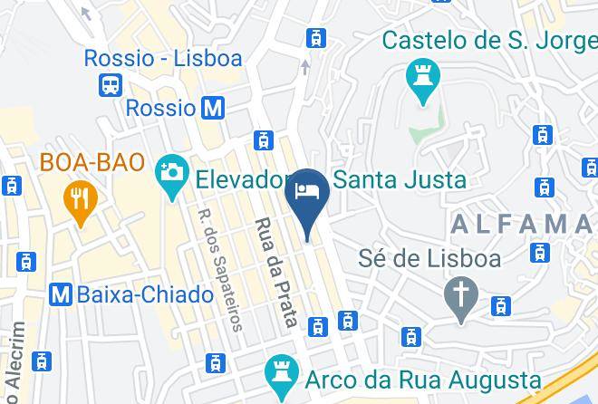 Lisbon - Sky Beds Lisbon Maps