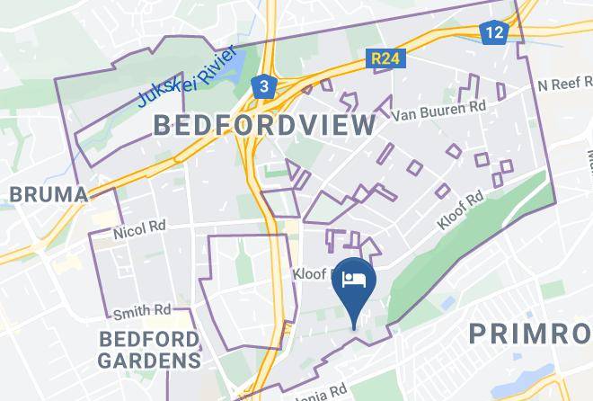 Ekurhuleni - Sky Blue Bnb Maps
