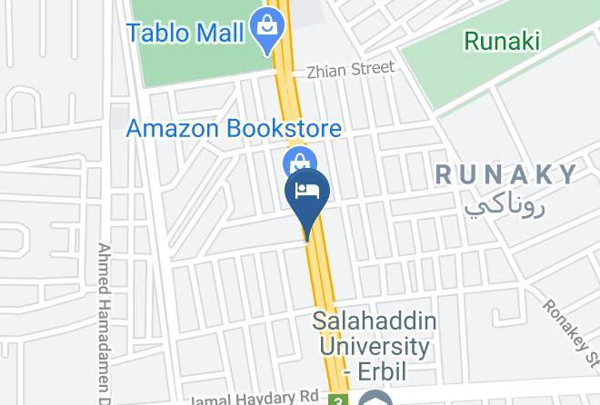 Erbil - Sky Erbil Hotel Maps