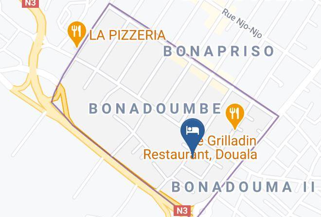 Wouri - Sky Hotel Bonapriso Maps