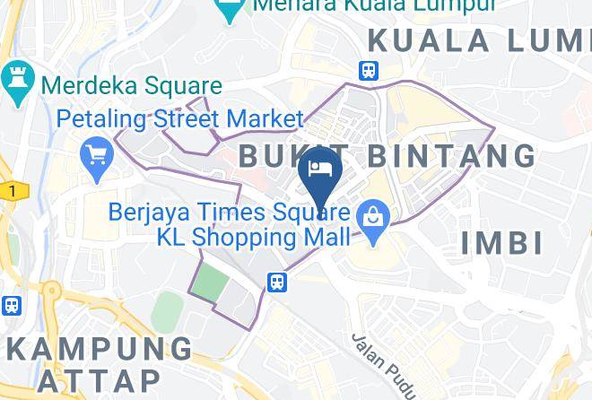 Kuala Lumpur - Sky Hotel Bukit Bintang Maps
