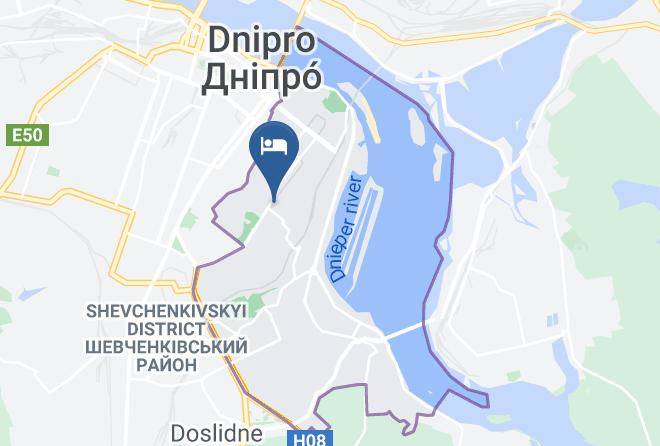 Dnipro - Sky Hotel Maps