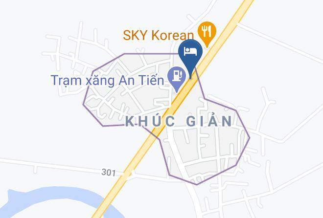 An Tin - Sky Hotel & Korean Restaurant Maps