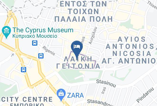 Lefkosa - Sky Hotel Maps