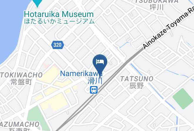 Namerikawa City - Sky Hotel Namerikawa Maps
