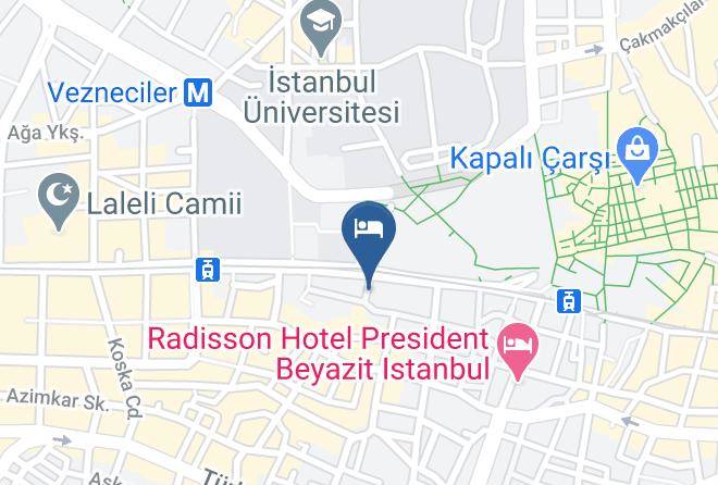 Fatih - Sky Kamer Hotel Maps