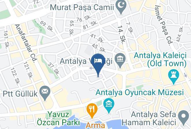 Muratpasa - Sky Kamer Hotel Antalya Maps