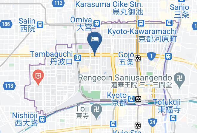 Kyoto City Shimogyo Ward - Sky Kyoto Maps