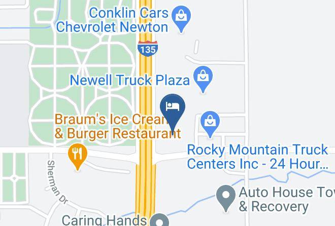 Harvey - Sky Palace Inn & Suites Newton Maps