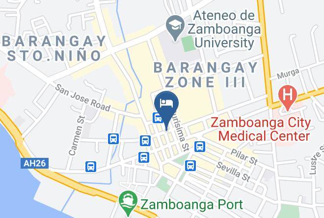 Zamboanga Del Sur - Sky Park Hotel Maps
