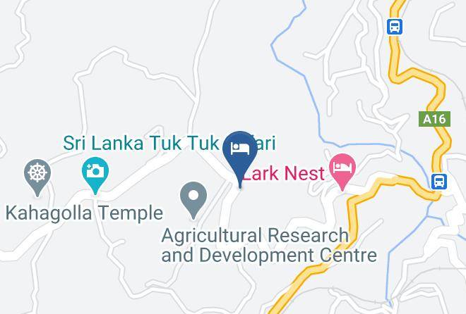 Badulla - Sky Park View Hotel Maps
