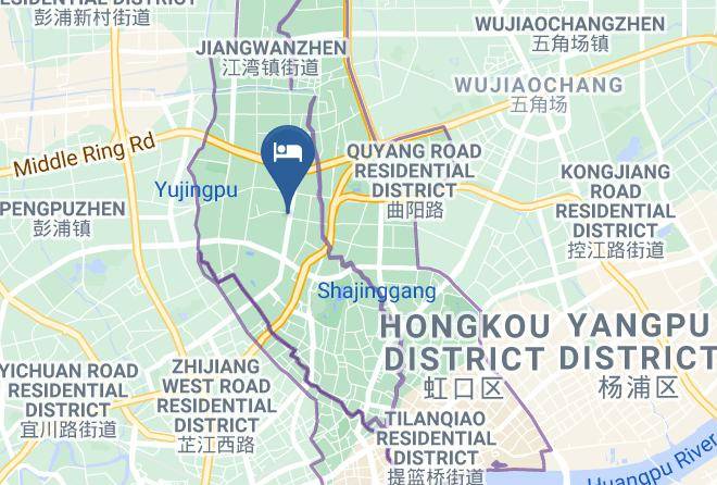 Hongkou District - Sky Rainbow International Hotel Shanghai Maps