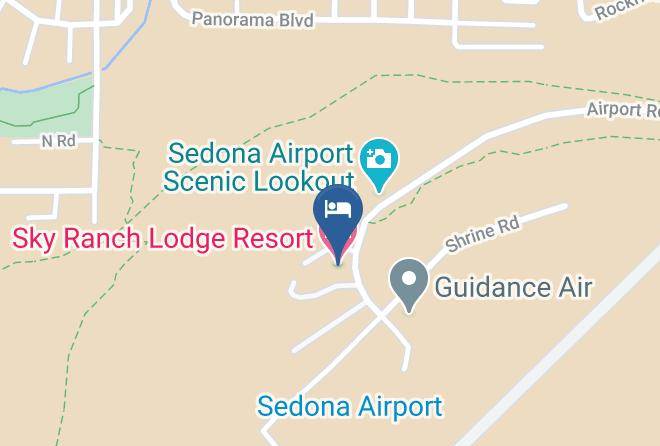 Yavapai - Sky Ranch Lodge Resort Maps