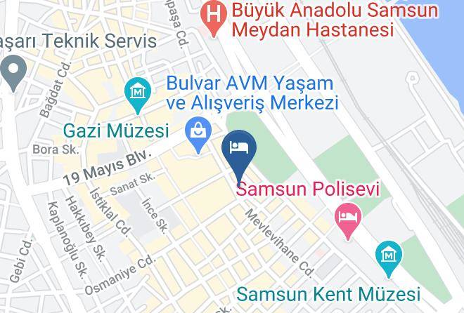 Sky Samsun Park Hotel Map