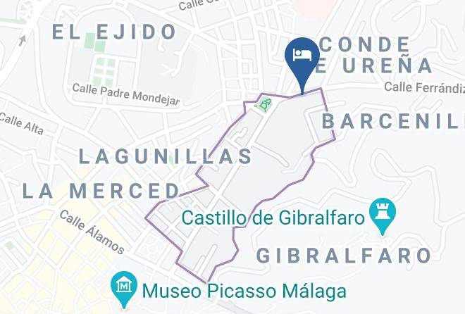 Malaga - Sky Sea Holidays Malaga Victoria Maps
