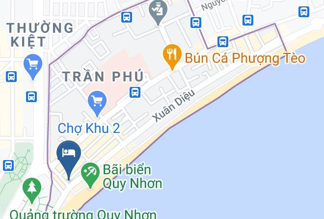 Quy Nhon - Sky Sea Hotel Maps