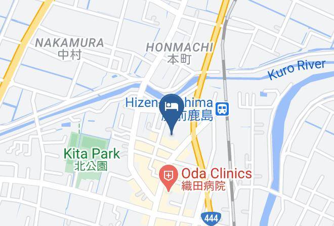Kashima City - Sky Tower Hotel Maps