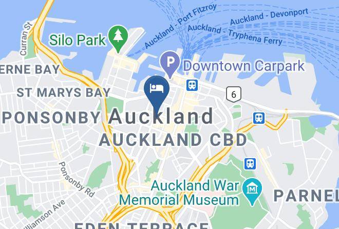 Skycity Hotel Auckland Map