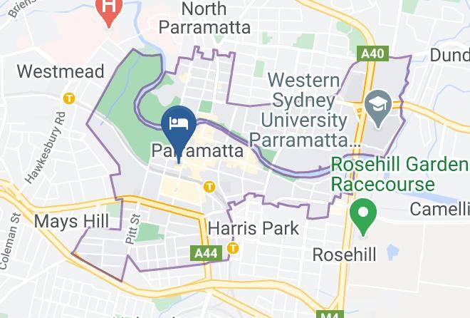 Parramatta - Skye Suites Parramatta Maps
