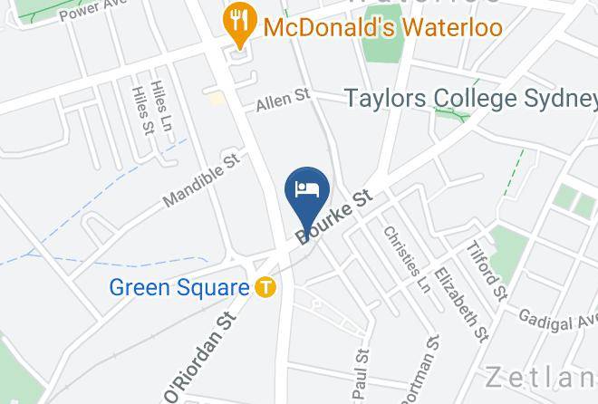 Skye Suites Green Square Map