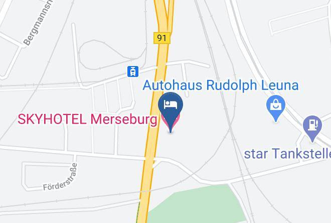 Saalekreis - Skyhotel Merseburg Maps