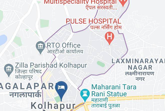 Kolhapur - Skylark Business Hotel Maps