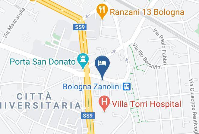 Bologna - Skyline 1 7 B&b Maps