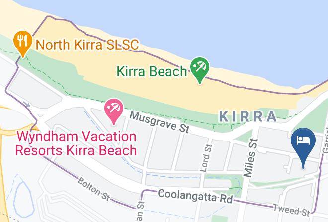 Gold Coast - Skyline Holiday Units Maps