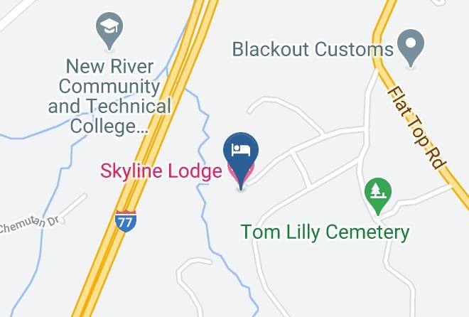 Raleigh - Skyline Lodge Maps
