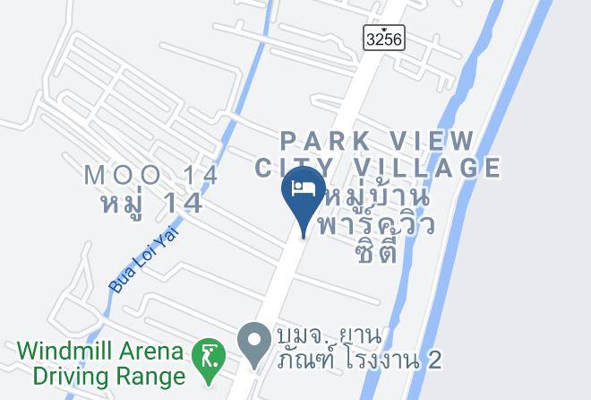 Amphoe Bang Phli - Skyline Resort Maps