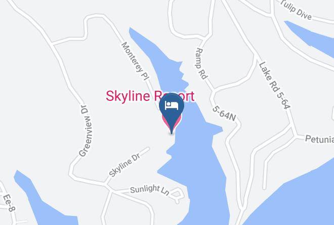 Skyline Resort Map