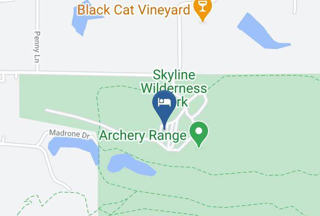 Napa - Skyline Rv Park Maps