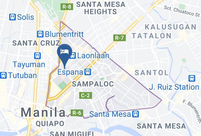 Metro Manila - Skyloft Hotel Maps