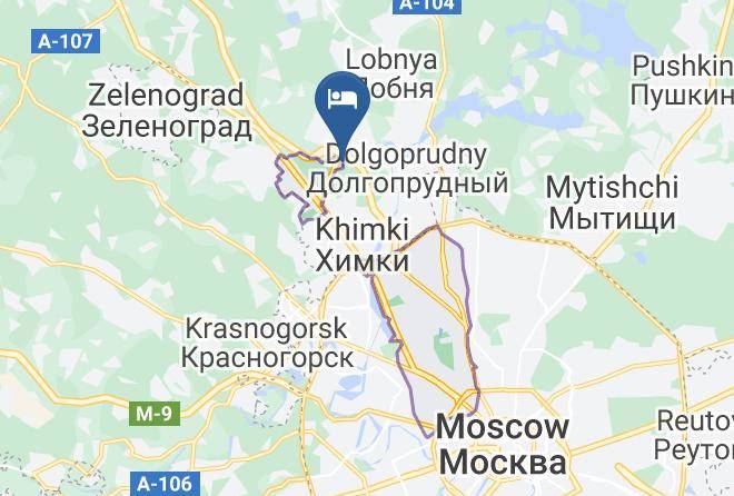Moscow - Skypoint Hotel Maps