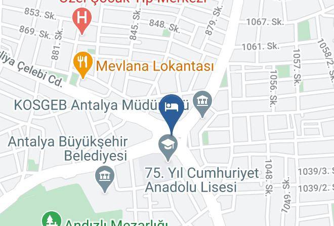 Muratpasa - Skys Hotel All Inclusive Maps