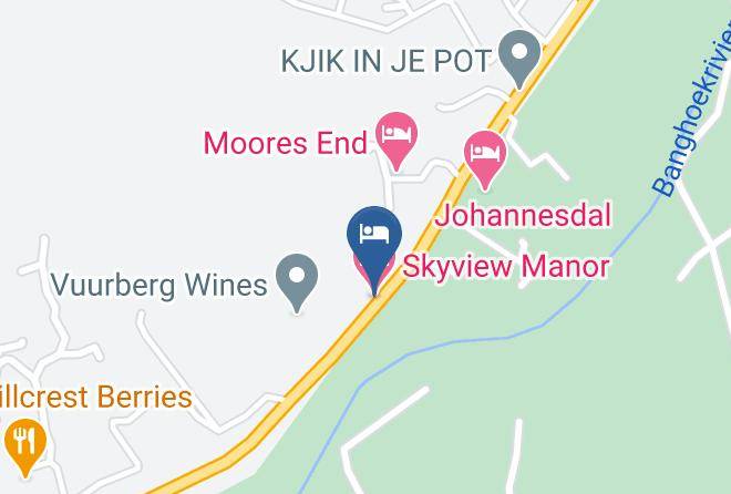 Cape Winelands - Skyview Manor Maps
