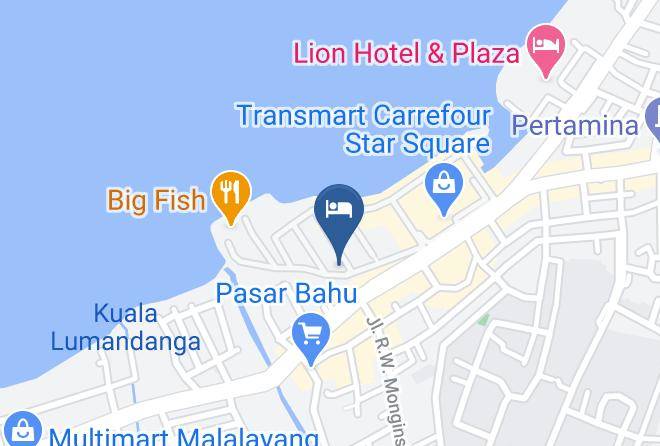 Kota Manado - Skyward Hotel Maps