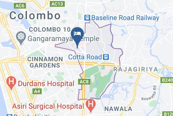 Colombo - Skyways Inn Maps