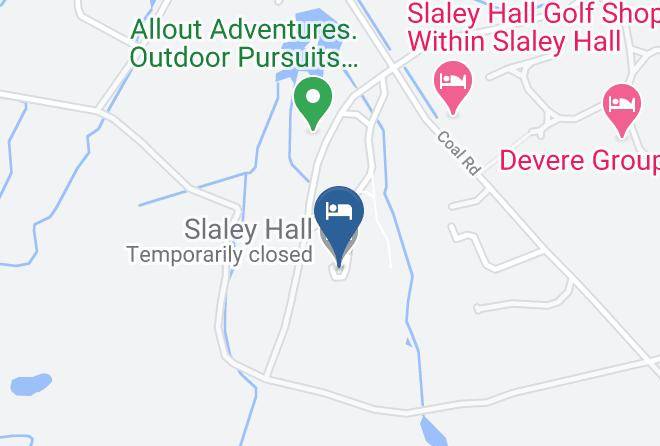 Northumberland - Slaley Hall Hotel Maps