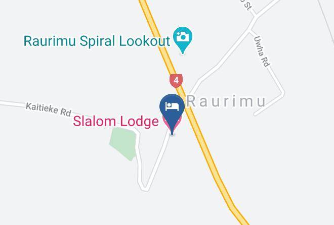 Ruapehu - Slalom Lodge Maps
